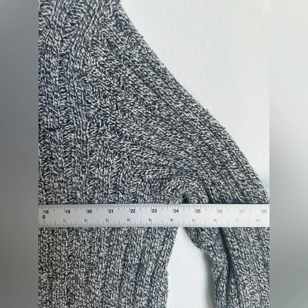 Vintage Polo Ralph Lauren Cable Knit Sweater Salt‎ & pepper Heavyweight Large
